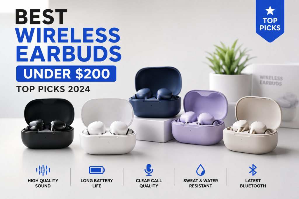 Best Wireless Earbuds Under 200 Dollars 2024: Top Picks Worth Buying