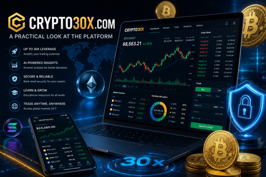 Crypto30x.com: A Practical Look at the Platform