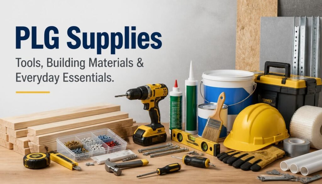 PLG Supplies: Tools, Building Materials, and Everyday Essentials