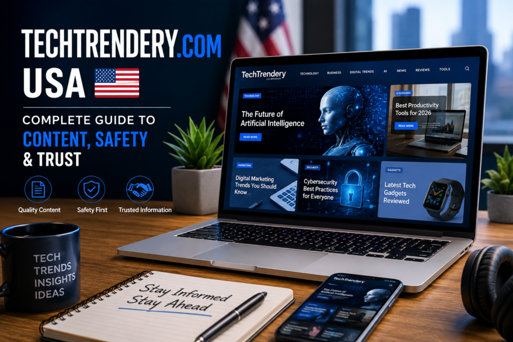 TechTrendery.com USA Complete Guide to Content, Safety & Trust