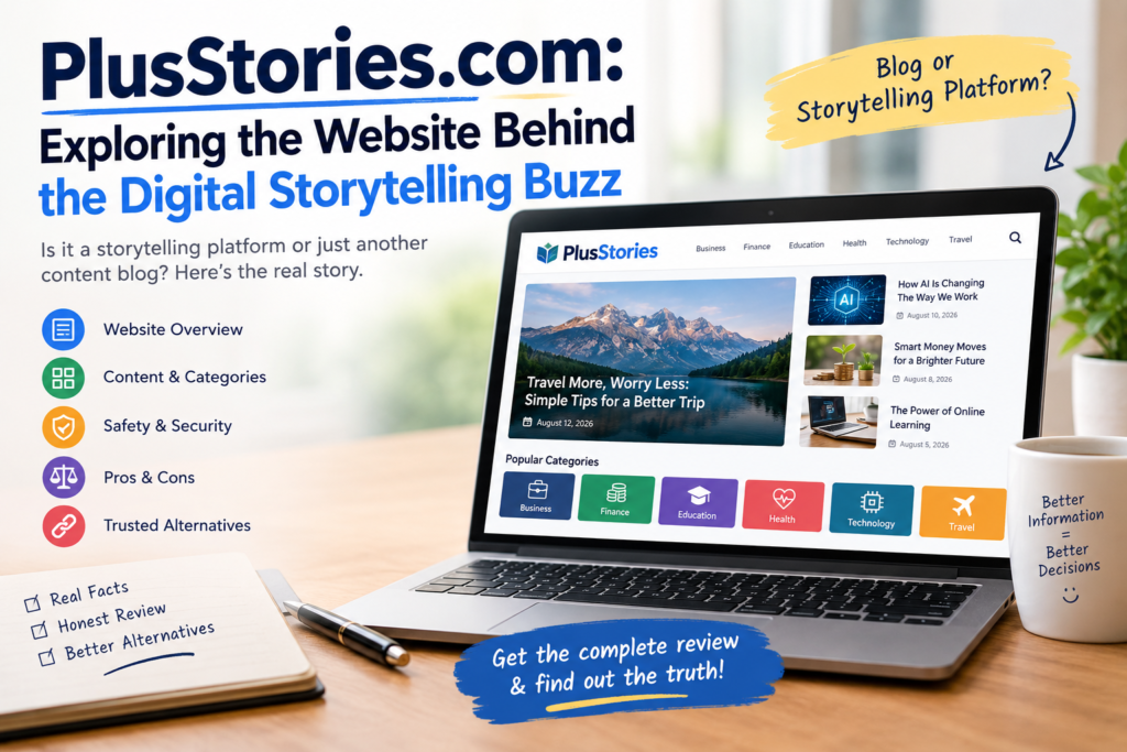 PlusStories.com: Exploring the Website Behind the Digital Storytelling Buzz