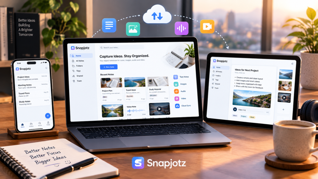Snapjotz com: The Digital Notebook for Modern Note-Taking