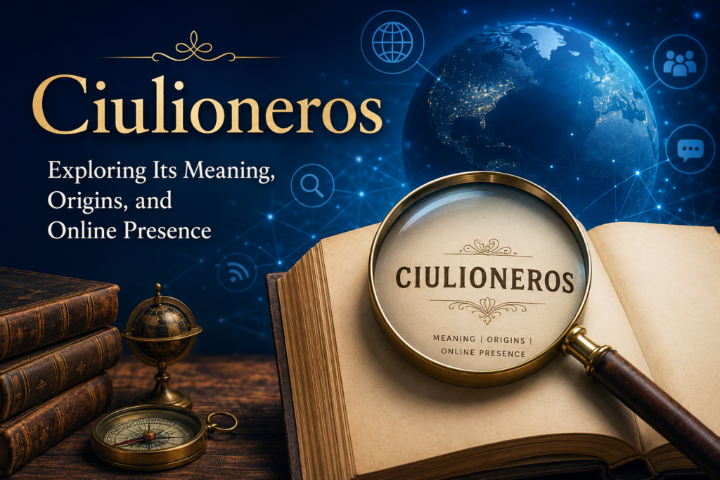 Ciulioneros: Exploring Its Meaning, Origins, and Online Presence