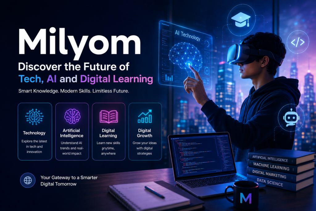 Milyom - Discover the Future of Tech, AI and Digital Learning