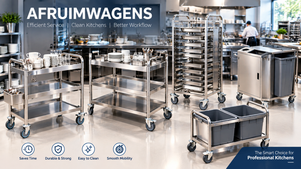 Afruimwagens: The Essential Catering Equipment for Efficient Service