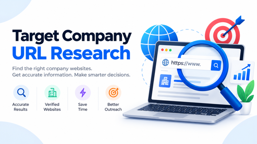Target Company URL Research: How to Find and Verify the Right Business Website