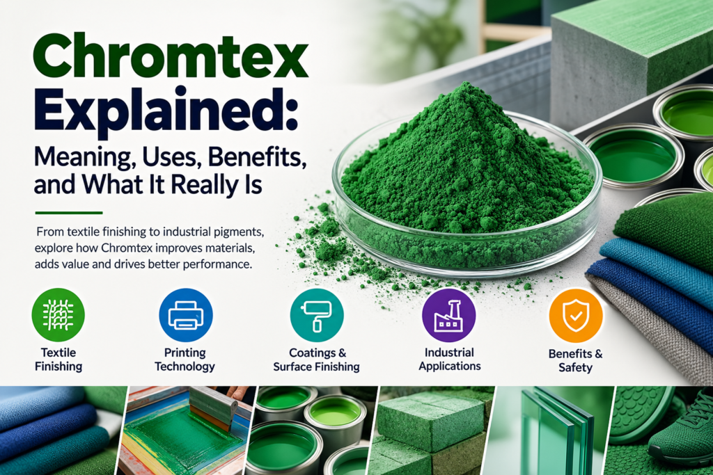 Chromtex Explained: Meaning, Uses, Benefits, and What It Really Is