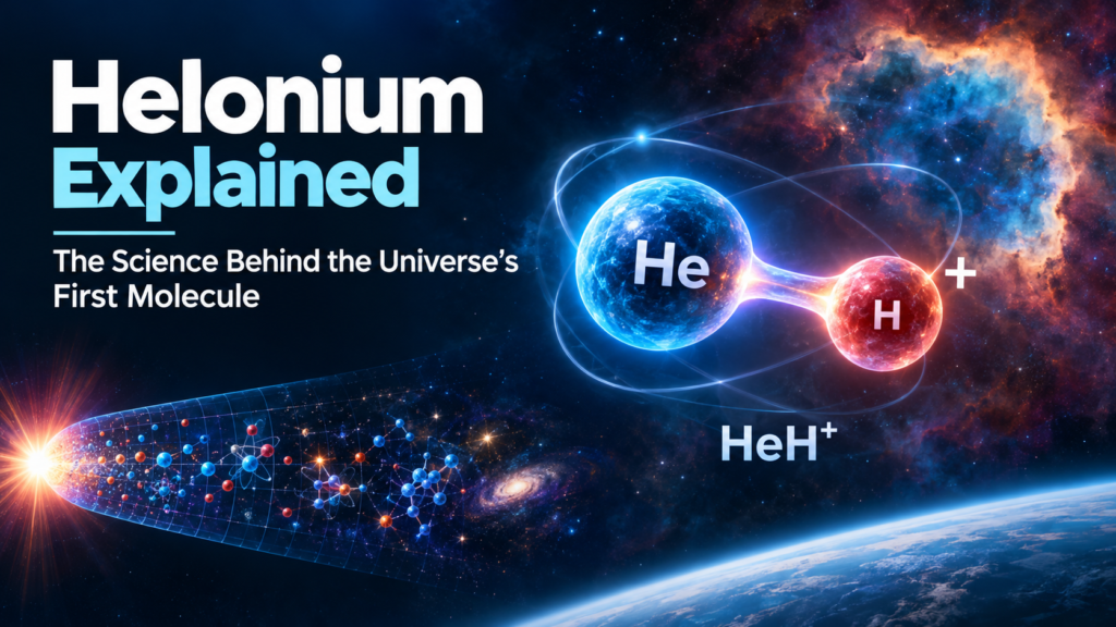 Helonium Explained: The Science Behind the Universe’s First Molecule