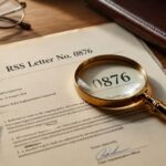 RSS Letter No 0876 Explained: Meaning, Origin, Facts & Latest Updates
