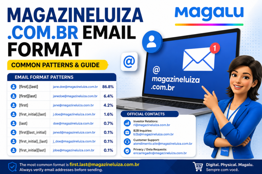 Magazineluiza com br Email Format: Common Patterns & Guide