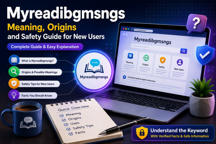 Myreadibgmsngs Meaning and Origins Explained for New Users