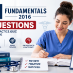 RN Fundamentals 2016 70 Questions: Complete Practice Quiz and Study Guide
