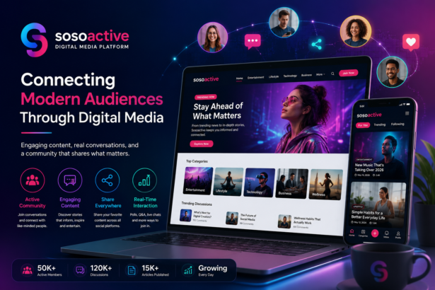Sosoactive: Connecting Modern Audiences Through Digital Media