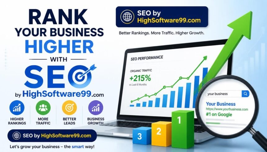 Rank Your Business Higher With SEO by HighSoftware99.com