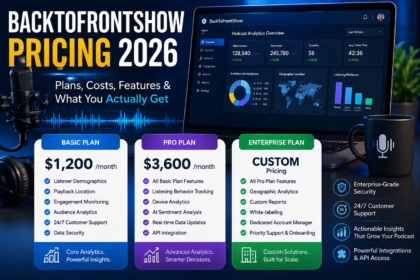 Backtofrontshow Pricing 2026: Plans, Costs, Features & What You Actually Get