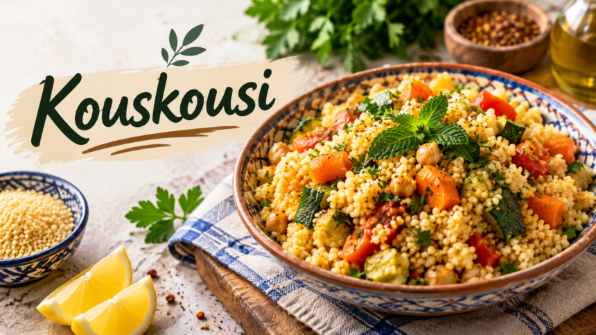 Kouskousi Explained: Meaning, Couscous vs Kouskousaki, Ingredients & Uses
