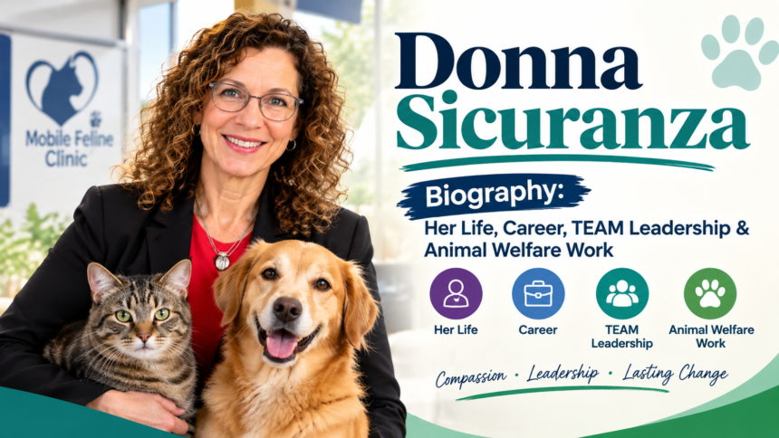 Donna Sicuranza Biography: Her Life, Career, TEAM Leadership & Animal Welfare Work