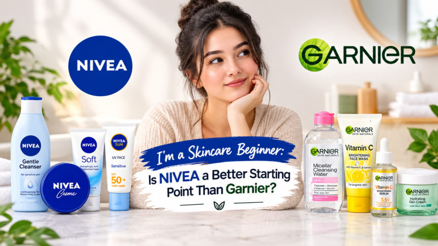 I’m a Skincare Beginner: Is NIVEA a Better Starting Point Than Garnier?