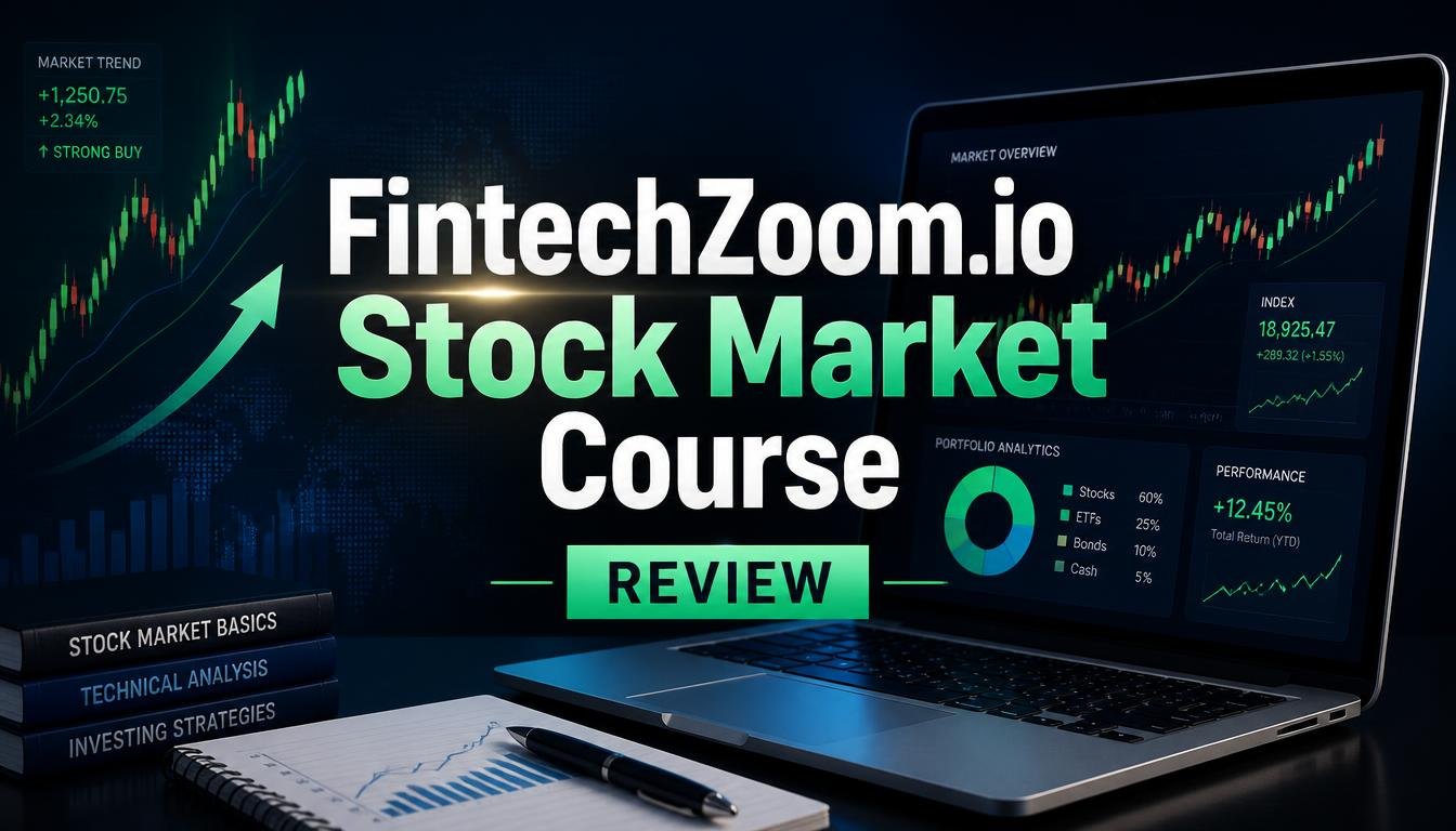 FintechZoom.io Stock Market Course Review: Trading, Investing, Features & What to Know