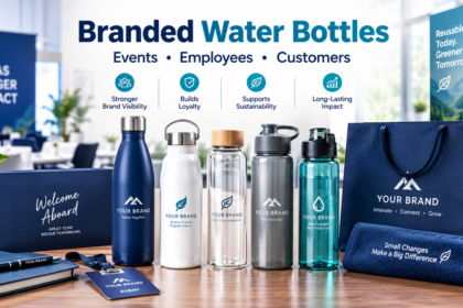 Branded Water Bottles for Events, Employees and Customers: A Complete Guide