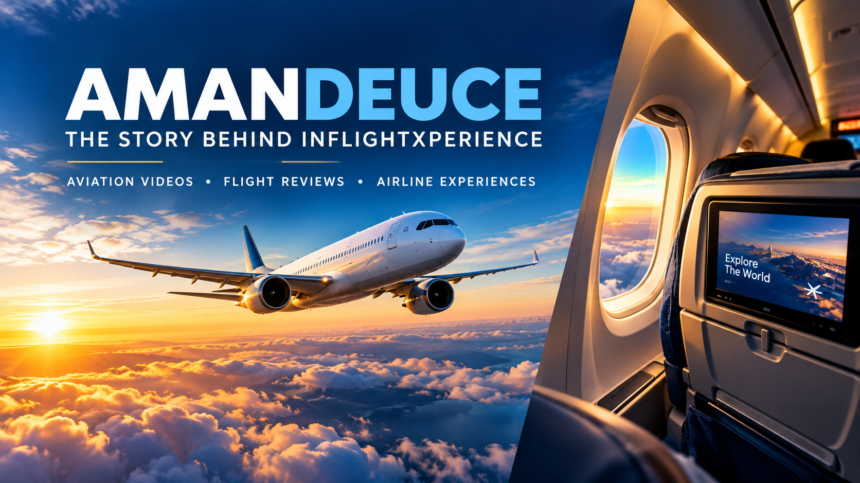 Amandeuce The Creator Behind InflightXperience and Aviation Videos