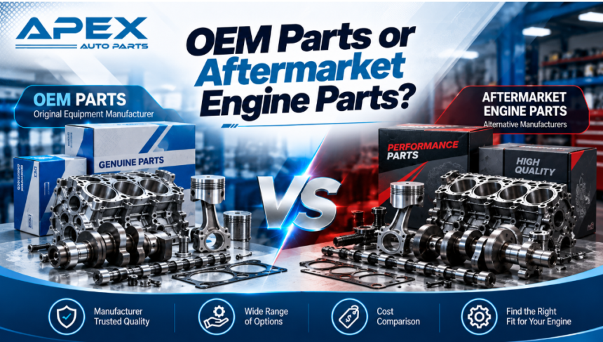 OEM Parts or Aftermarket Engine Parts: Which Should You Choose?