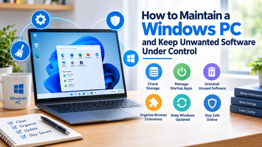How to Maintain a Windows PC and Keep Unwanted Software Under Control