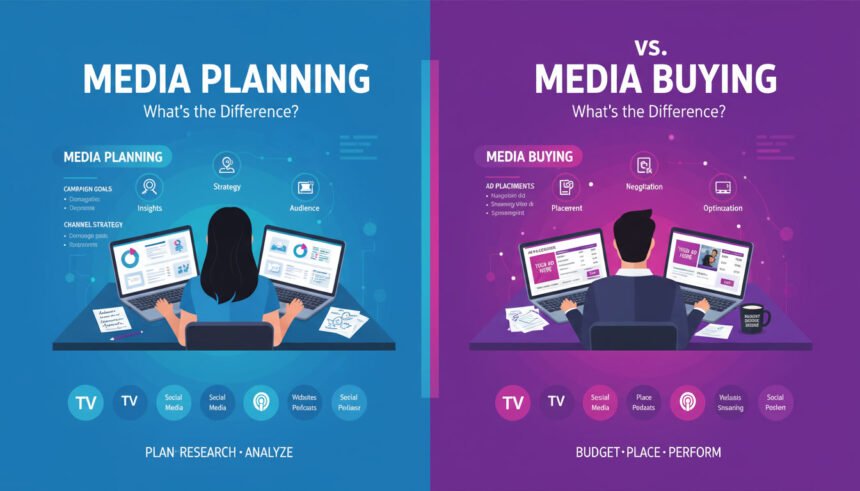 Media Planning vs Media Buying Agency: What’s the Difference?