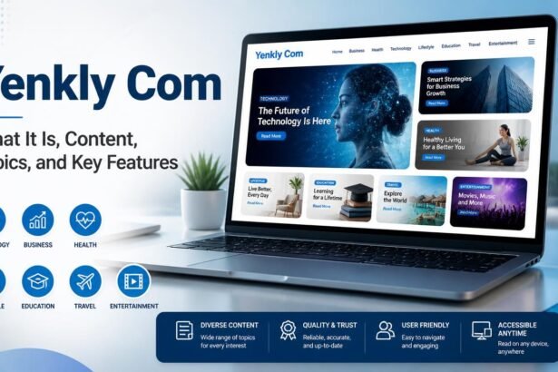 Yenkly Com: What It Is, Content, Topics, and Key Features